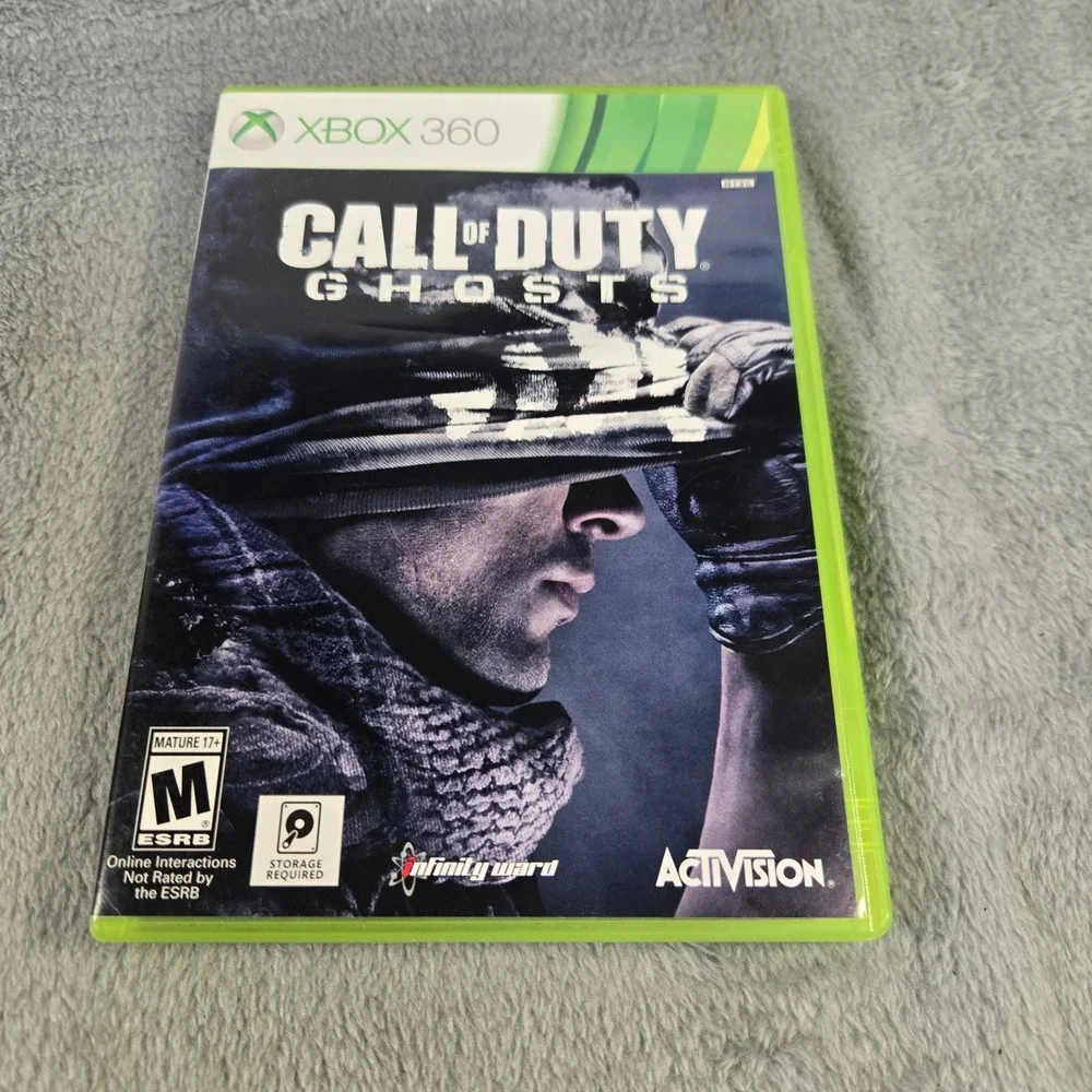 Call of Duty Ghosts Xbox 360 Activision 2-Disc Set Game & Install Discs Works